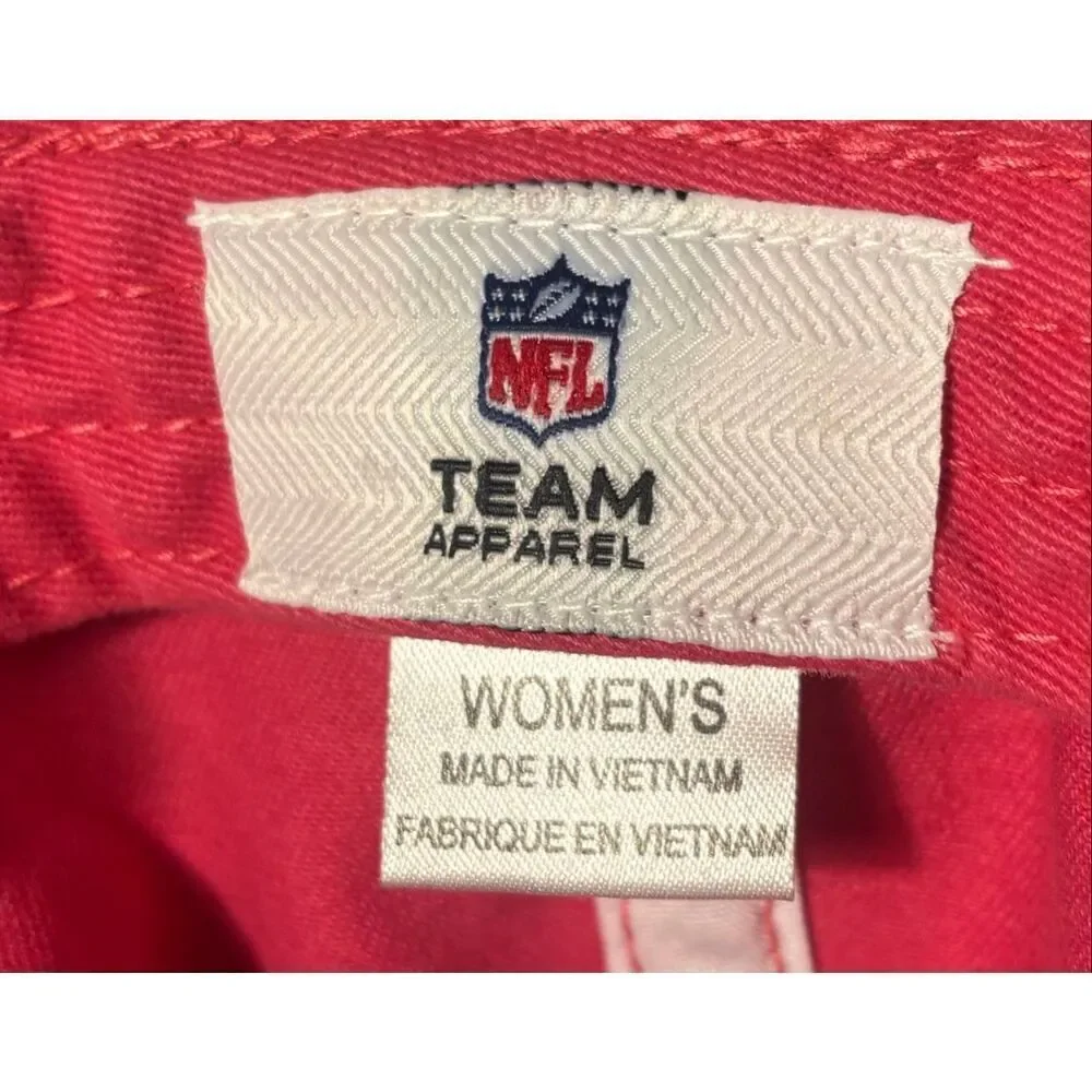 Green Bay Packers Pink and Red Womens NFL Hat Football Reebok Casual Lot of 2